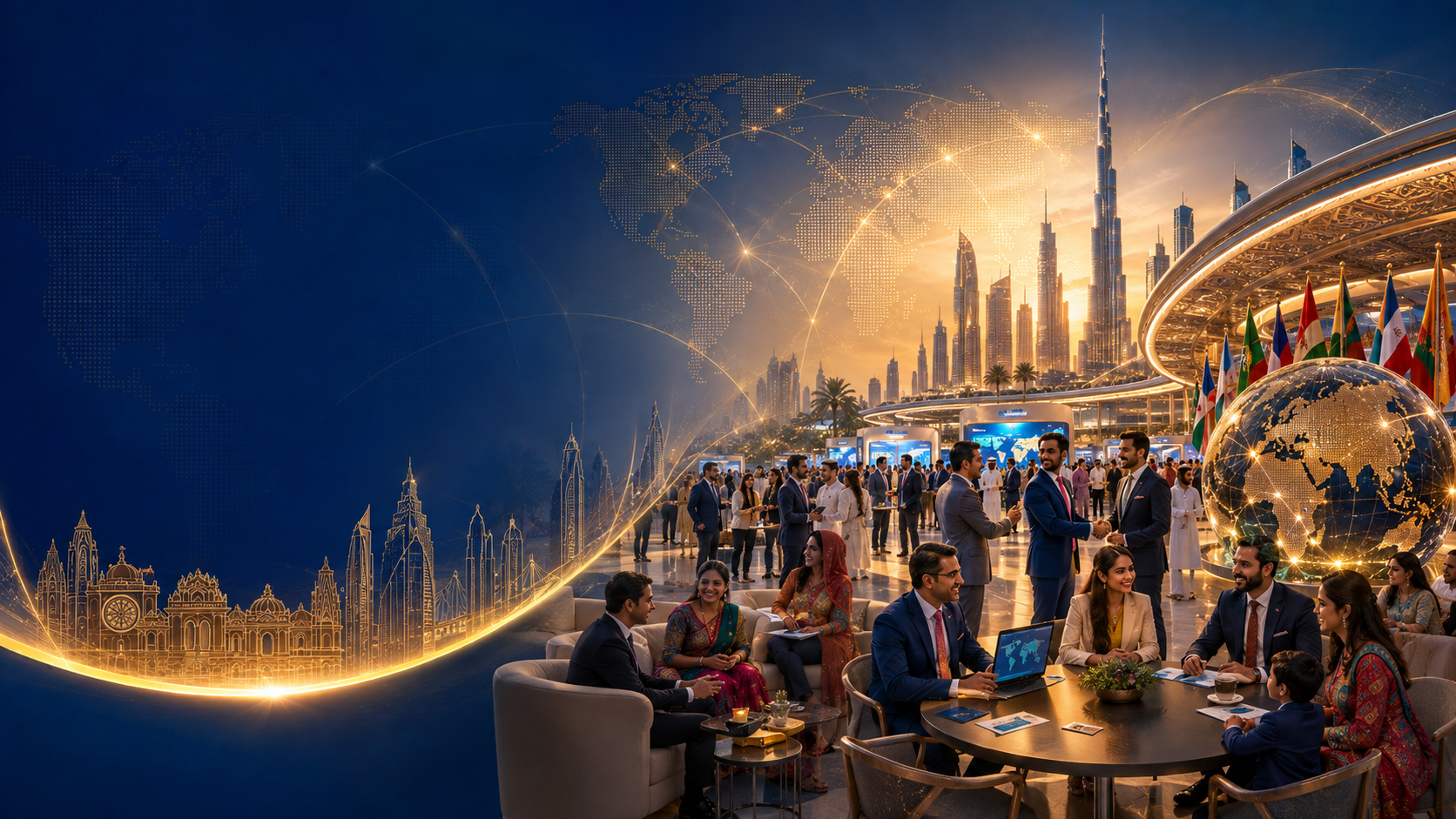 Global Gujarati community network — entrepreneurs, professionals and community leaders connecting across continents