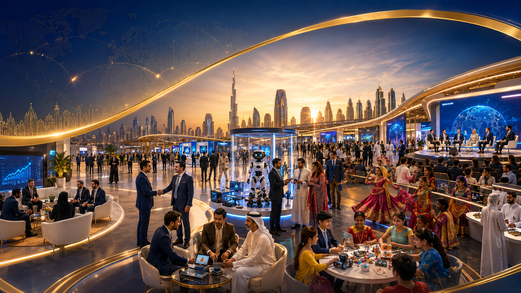 WGF Expo 2027 Experience — business networking, cultural performances, youth programs and community gathering